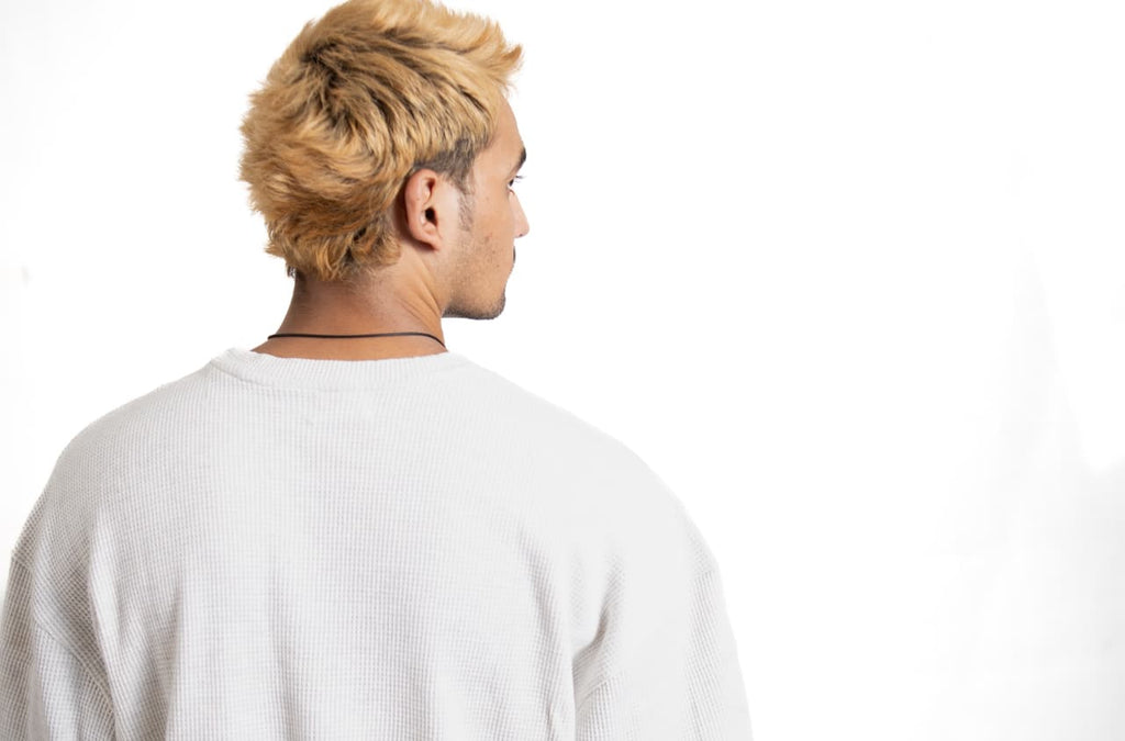 Down shoulder Baggy Shirt